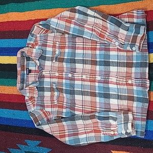 Patagonia Women's Organic Cotton Fjord Flannel Shirt Plaid Multicolor